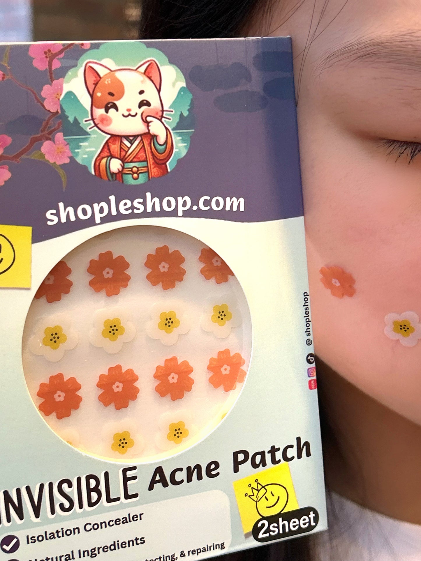 Radiant Floral Lace Pimple Patch
