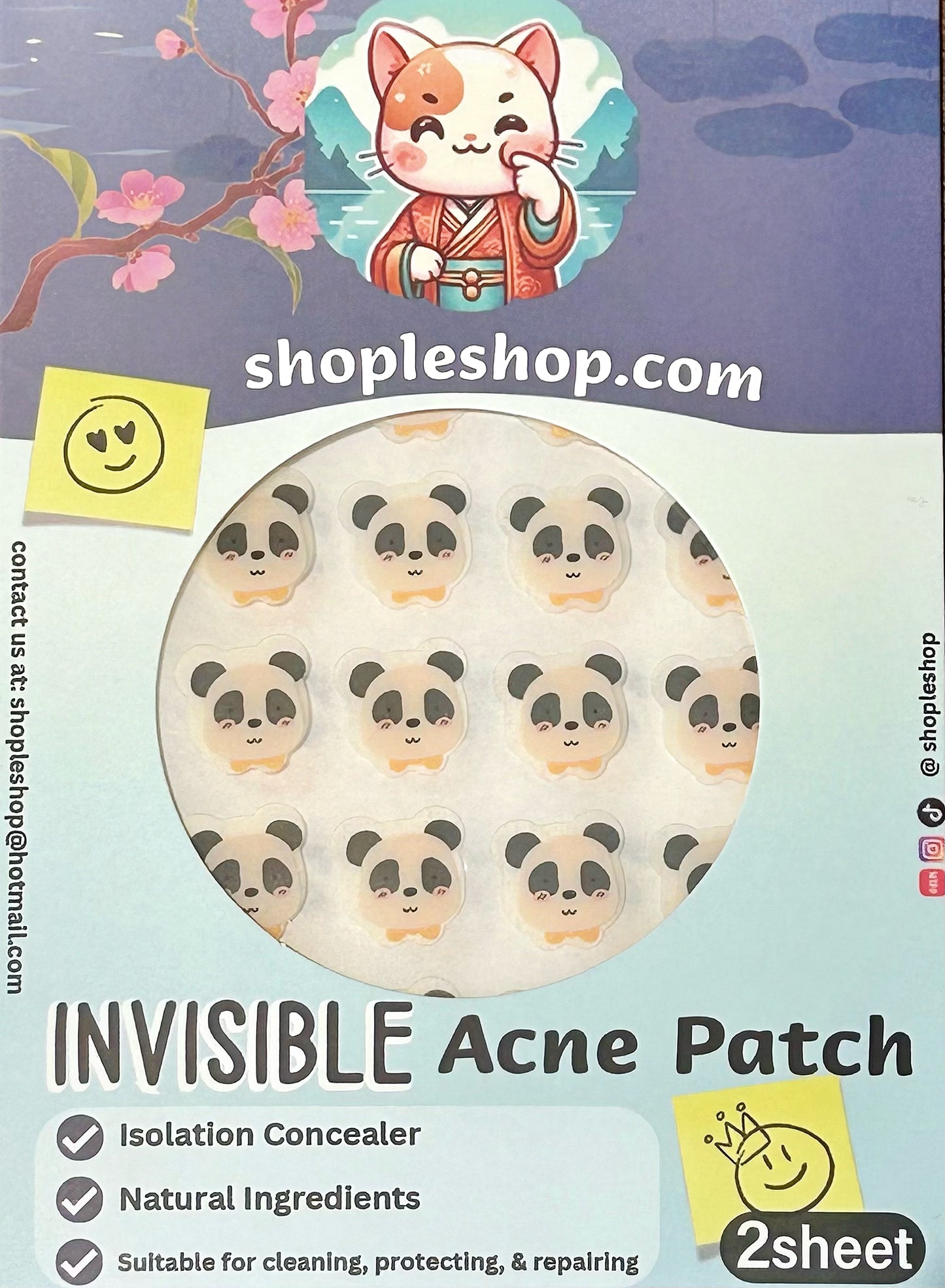 Panda Pimple Patch